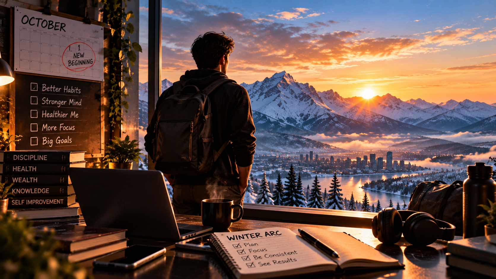 Winter Arc 2026 self improvement challenge starting October 1